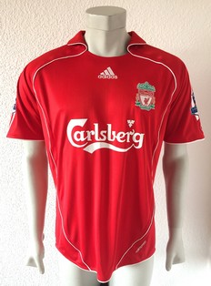 liverpool fc match worn shirts